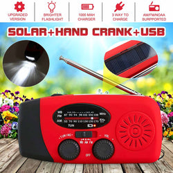 Survival Gears Depot Radio 3 In 1 Multifunctional Emergency Hand Radio